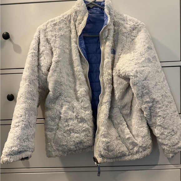 Girls Reversible North Face jacket - Picture 1 of 7